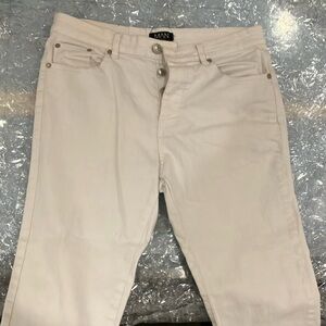 Men’s White Skinny Jeans Boohoo 32 Waist